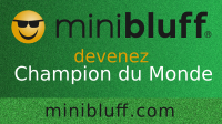 Sebastien joue au Minibluff